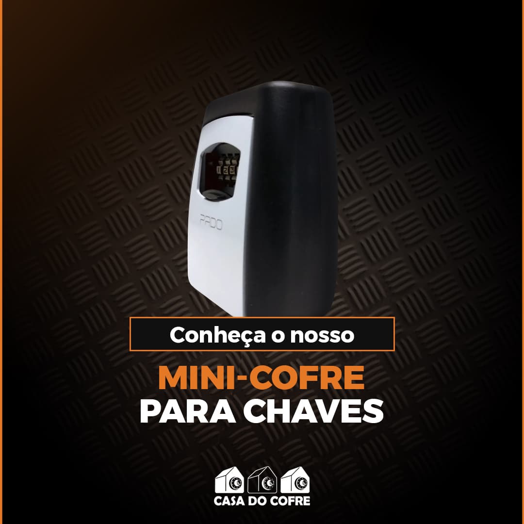 Mini-Cofre para chaves